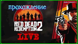 Начинаем прохождение / СТРИМ / Red Dead Redemption 2 / stream  [1440p]  [18+]
