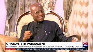 Parliament under Bagbin becoming an enclave for NDC – Majority Leader - News Desk (5-4-21)