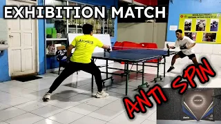 ANTI SPIN| LION MANTLET!!! KARET PALING PELAN DAN REDAM DIKELASNYA...  #TABLETENNIS