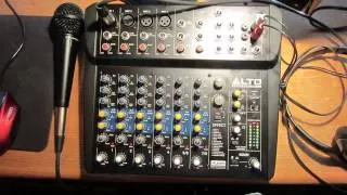 Alto ZMX122 FX Audio Test