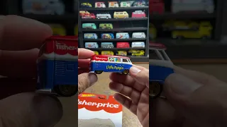 Hot Wheels Premium Fisher-Price Volkswagen T1 Panel Bus #hotwheelspremium  #vwbus #youtube  #roy