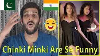 Pakistani React On Chinki Minki Latest Instagram REELS | SURABHI SAMRIDDHI Funny Videos