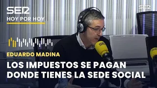 Eduardo Madina: "Yo defiendo a las empresas que se quedan y crean empleo en España"