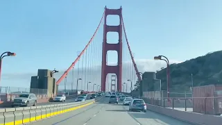 Beautiful town San Francisco and Golden Gate Bridge#california #goldengatebridge