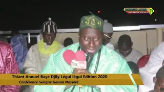 Wakhtane serigne Ganna Messere THIANT Annuel Baye Djily Légui Légui éditons 2020