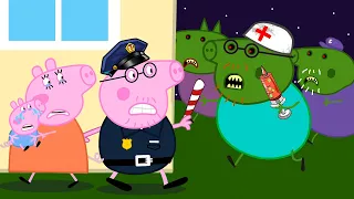 Zombie Apocalypse, Zombies Appear At Peppa Laboratory🧟‍♀️ | Peppa Pig Funny Animation