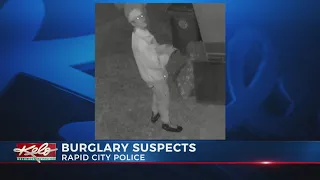 Rapid City Police Share Photos Of Burglary Suspects