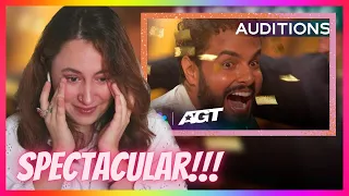 GABRIEL HENRIQUE Gets the GOLDEN BUZZER on AGT!! | Mireia Estefano Reaction Video