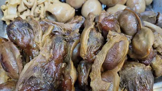 Delicious#beefshank #PigEar Tongue intestines #Belly #MarinatedGoose #Duck #HongkongStreetFood #ASMR