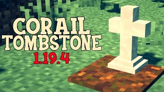 ¿EL MEJOR MOD de TUMBAS para Minecraft? 🤔 Corail Tombstone  REVIEW!