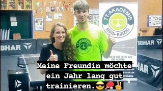 Meine Freundin lernt TT Episode 1 - 🏓✌️