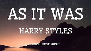 Harry Styles - As It Was (Lyric Video)