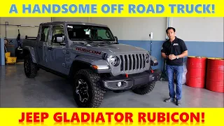 The JEEP Gladiator Rubicon is a Celebrity Off-Road Truck! [Truck Review]