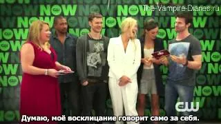 The Originals Cast Answers your Questions (русские субтитры)