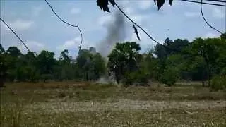 Detonating a 75g of TNT