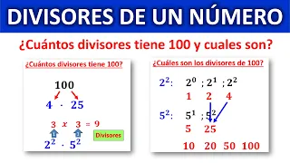 DIVISORES DE UN NUMERO Super facil – Para principiantes | Fantastico | Matematicas Quidimat