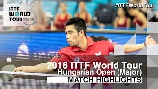 Hungarian Open 2016 Highlights: CHUANG Chih-Yuan vs CHEN Chien-An (Final)