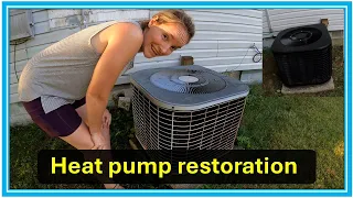 How to make a heat pump look new