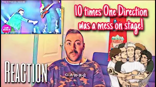 MAC REACTS: 10 times One Direction was a mess on stage | Rapper Reaction Edition!!!