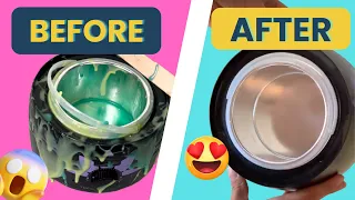 How to clean your wax warmer