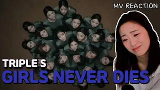 Korean American reacts to: TripleS - Girls Never Dies