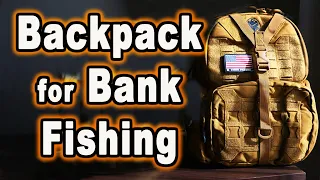 Bank Fishing Backpack