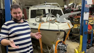 Где чинить катер - будни #Tuningboat