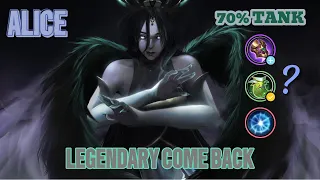 MLBB How To Come Back With Alice?  // Tank Alice //