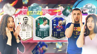 OMG! MALINA SI ANA IMI CONSTRUIESC UN SUPER DRAFT LA FIFA 20 CU MESSI TOTY SI HAGI PRIME MOMENTS!