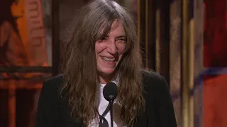 Patti Smith Acceptance Speech at the 2007 Rock & Roll Hall of Fame Induction Ceremony