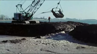 Drying up Niagara Falls in 1969