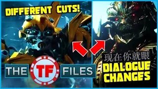 Audiences Have Seen TWO DIFFERENT Cuts of Transformers The Last Knight - The TF Files