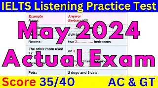 Very Hard IELTS Listening Test 04, 09, 18 & 25 May 2024 with Answers 🔴 IELTS PREDICTION 🔴 IDP & BC