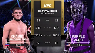 UFC 5 - Khabib vs. Purple Snake - Eagle Fights ☝️🦅
