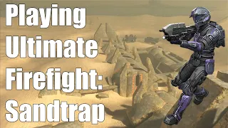 Playing Ultimate FireFight: Sandtrap: a Halo 3 Mod