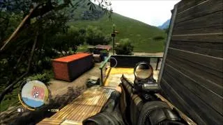 Far Cry 3 - Warrior difficulty - Outpost takedown - Knife only - Bridge Control - fast version