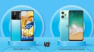 POCO M4 Pro 5G Vs OnePlus Nord CE 2 Lite 5G - Full Comparison [Full Specifications]