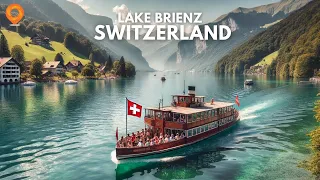 Lake Brienz Boat Tour - Switzerland [4K]