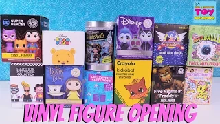 Vinyl Figure Blind Box Palooza Disney Kidrobot Bombshells & More Toy Review | PSToyReviews