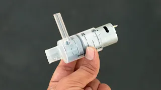 How to make water pump using syringe | VERY POWERFUL