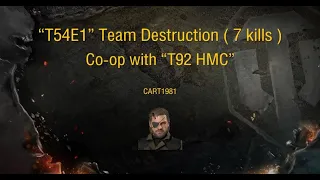 WoT PS4 | “T54E1” (7 kills) “Top Gun”
