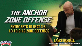 The Anchor Zone Offense: Entry Sets to Beat 2-3, 1-3-1 & 2-1-2 Zone Defenses