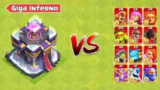 Town Hall 15 vs All Super Troops | Clash of Clans