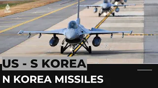 US, S Korea extend air drills after N Korea missile launches