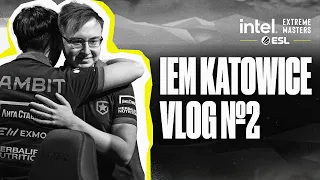 Gambit CSGO in IEM Katowice Playoffs l Vlog #2