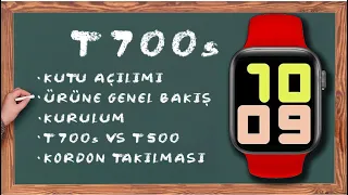 T700s Akıllı Saat Detaylı İnceleme, Kutu Açılımı Ve Kurulum