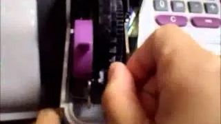 CW1600 How to change ink roller