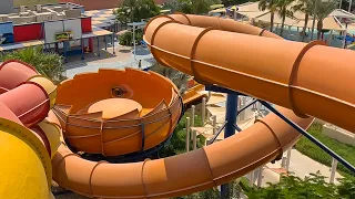 Tornado Bowl Water Slide at Legoland Water Park Rides Dubai