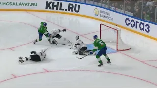 Fedotov`spectacular save in OT