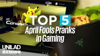 Top 5 April Fools Pranks in Gaming  | UNILAD Gaming